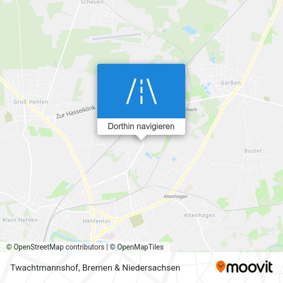 Twachtmannshof Karte