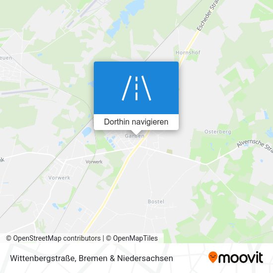Wittenbergstraße Karte