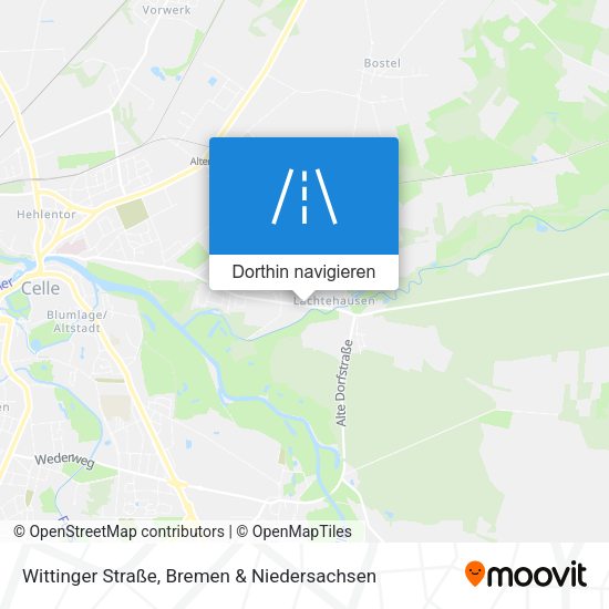 Wittinger Straße Karte