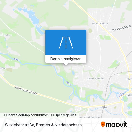 Witzlebenstraße Karte