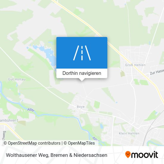 Wolthausener Weg Karte