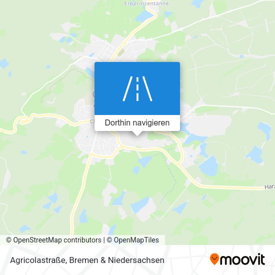 Agricolastraße Karte