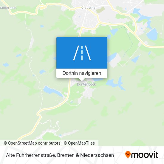 Alte Fuhrherrenstraße Karte