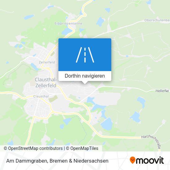 Am Dammgraben Karte