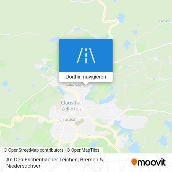 An Den Eschenbacher Teichen Karte