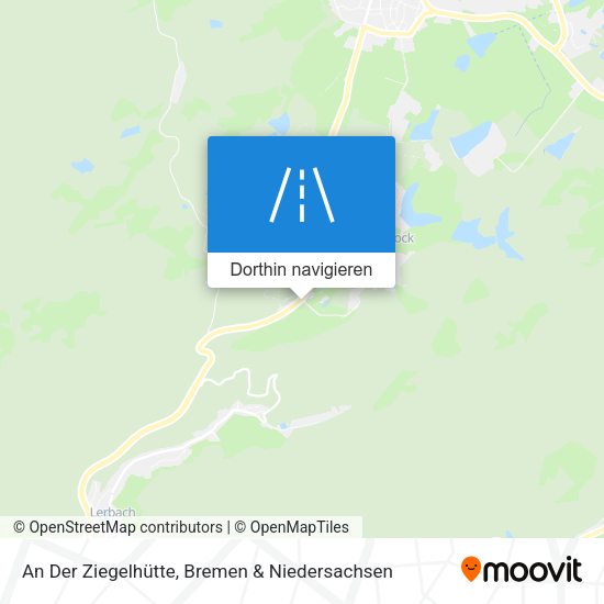 An Der Ziegelhütte Karte