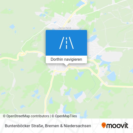 Buntenböcker Straße Karte