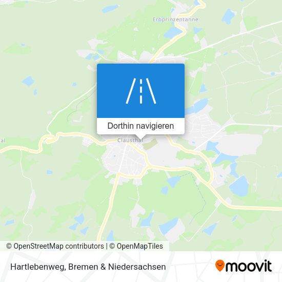 Hartlebenweg Karte