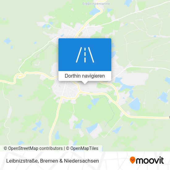 Leibnizstraße Karte