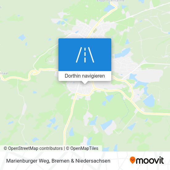 Marienburger Weg Karte