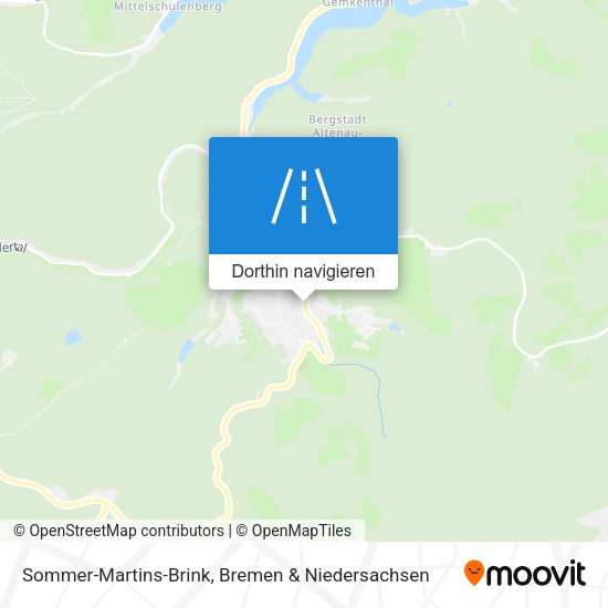 Sommer-Martins-Brink Karte