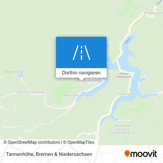 Tannenhöhe Karte