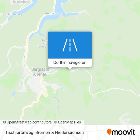 Tischlertalweg Karte