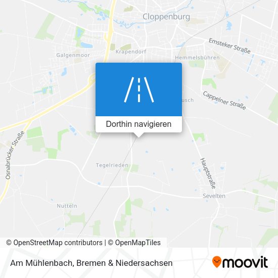 Am Mühlenbach Karte