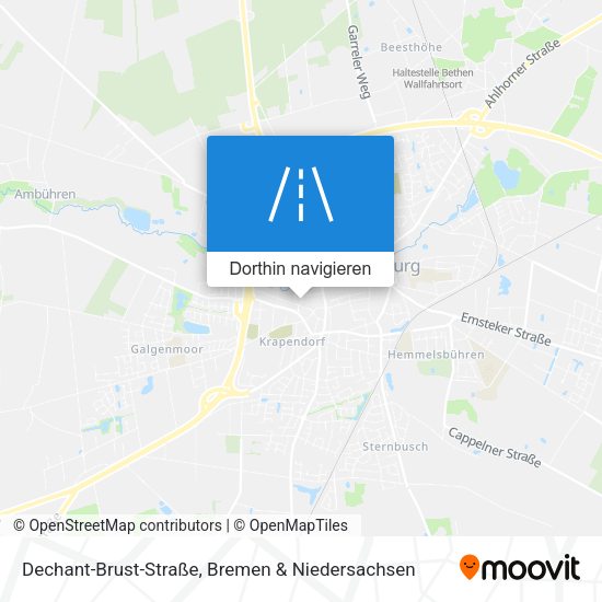 Dechant-Brust-Straße Karte