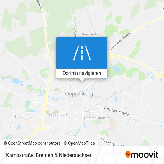 Kampstraße Karte