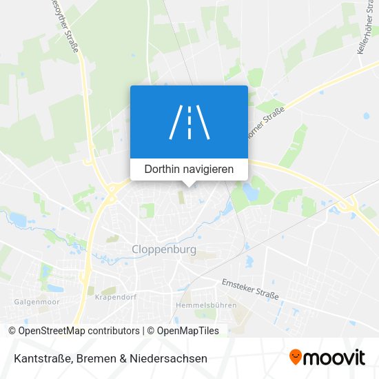 Kantstraße Karte