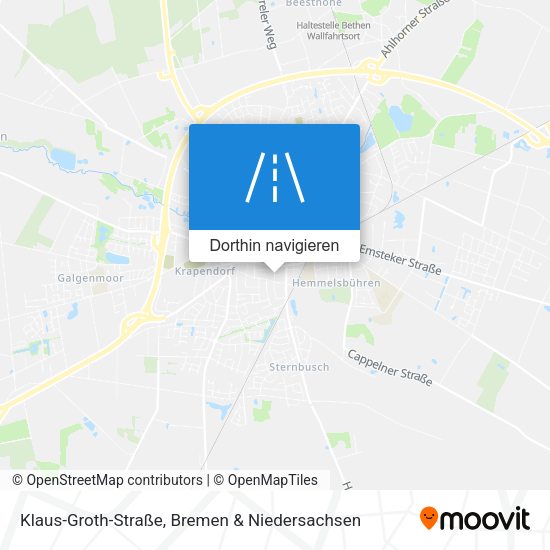 Klaus-Groth-Straße Karte