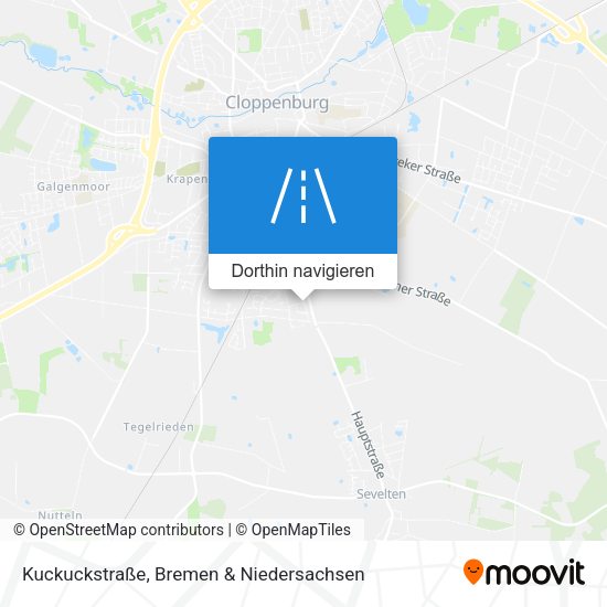 Kuckuckstraße Karte