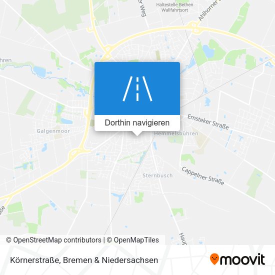 Körnerstraße Karte