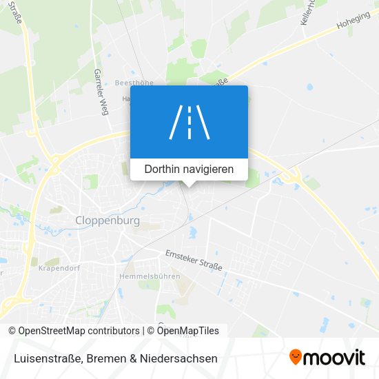 Luisenstraße Karte