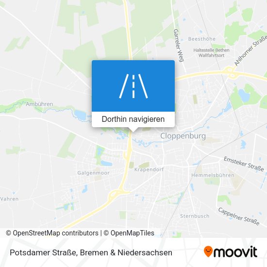 Potsdamer Straße Karte