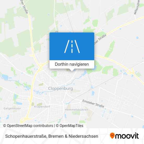 Schopenhauerstraße Karte