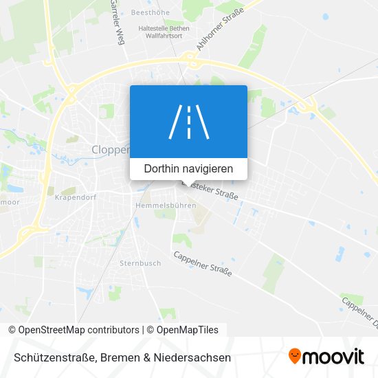 Schützenstraße Karte