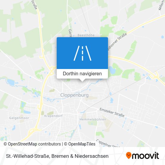 St.-Willehad-Straße Karte