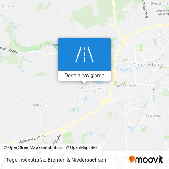 Tegernseestraße Karte