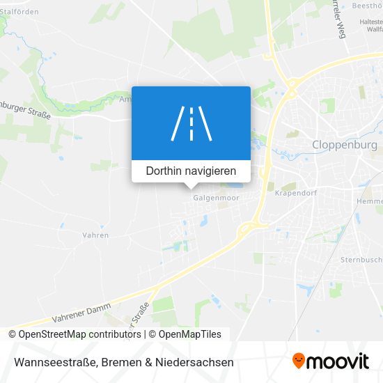 Wannseestraße Karte