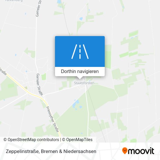Zeppelinstraße Karte