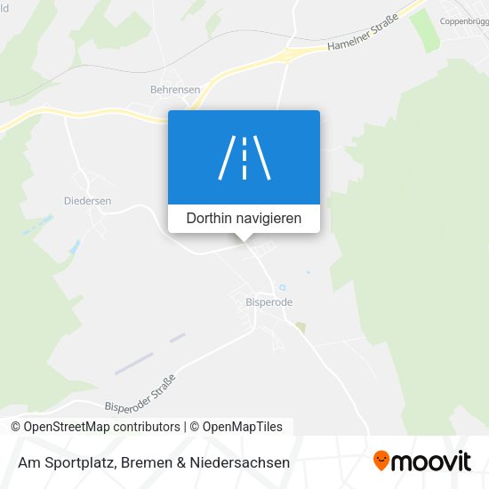 Am Sportplatz Karte