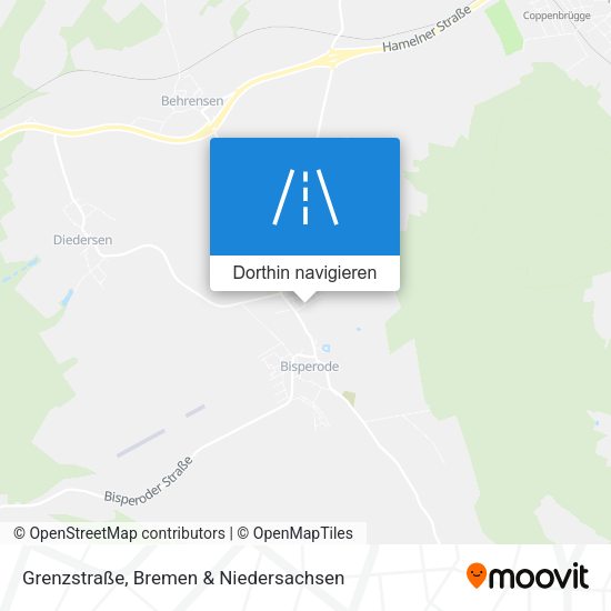 Grenzstraße Karte