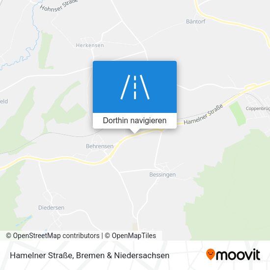 Hamelner Straße Karte