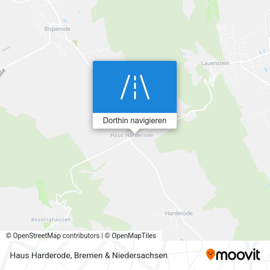 Haus Harderode Karte