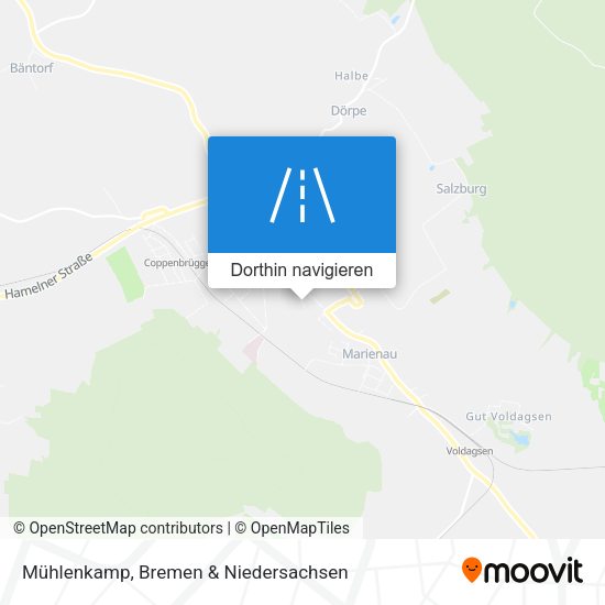Mühlenkamp Karte