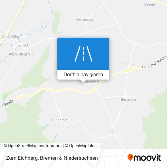 Zum Eichberg Karte