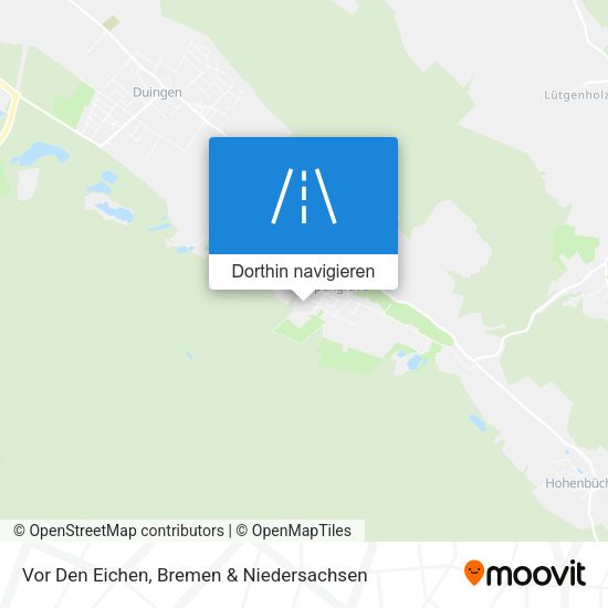 Vor Den Eichen Karte