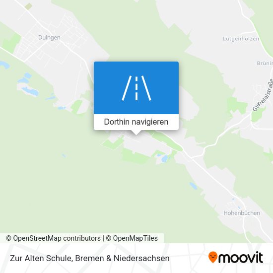 Zur Alten Schule Karte