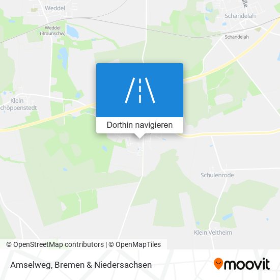 Amselweg Karte