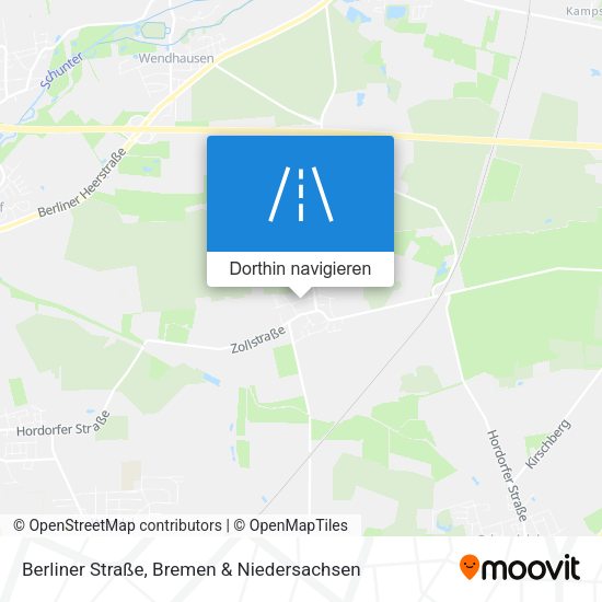 Berliner Straße Karte