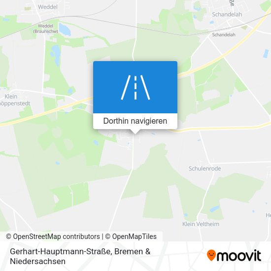 Gerhart-Hauptmann-Straße Karte