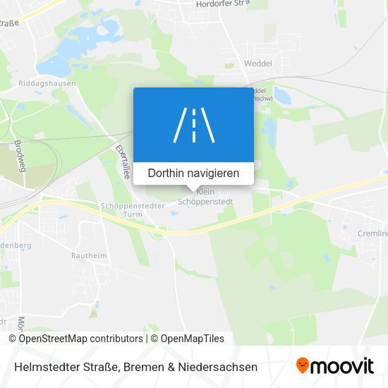Helmstedter Straße Karte