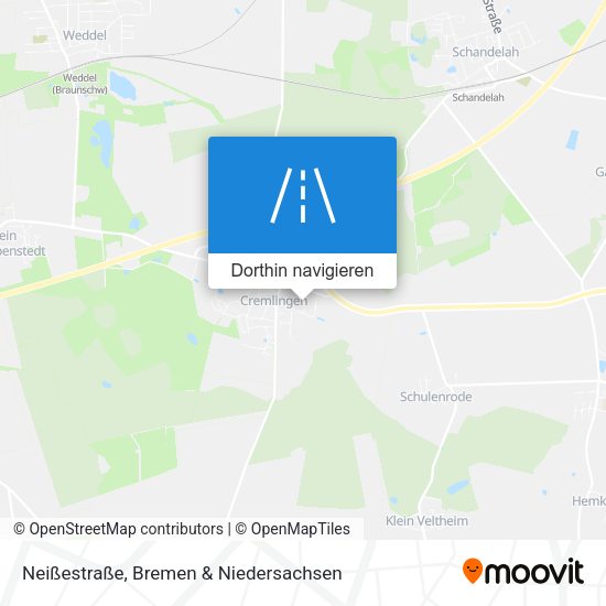 Neißestraße Karte