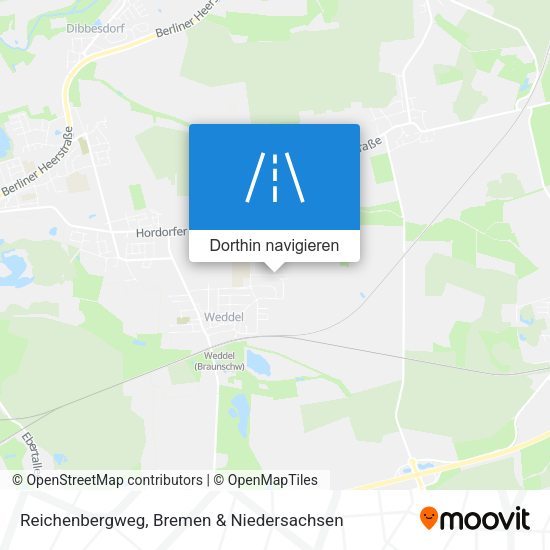 Reichenbergweg Karte