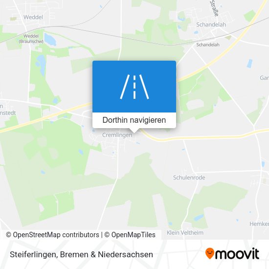 Steiferlingen Karte