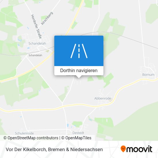 Vor Der Kikelborch Karte