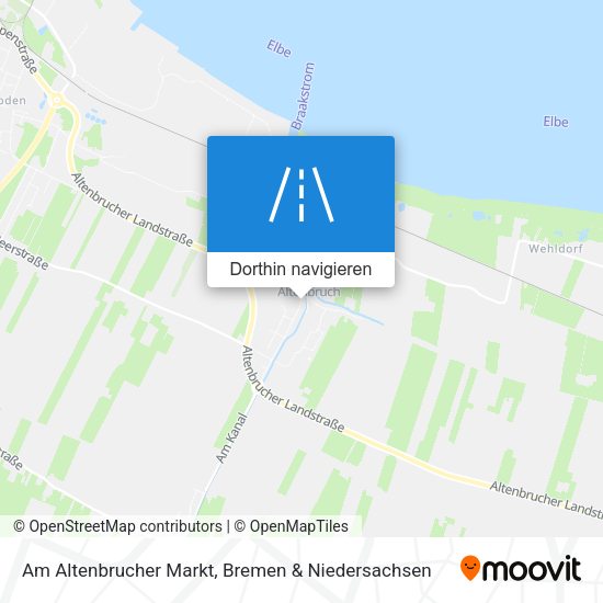 Am Altenbrucher Markt Karte