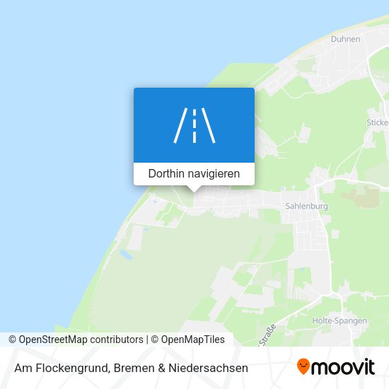 Am Flockengrund Karte